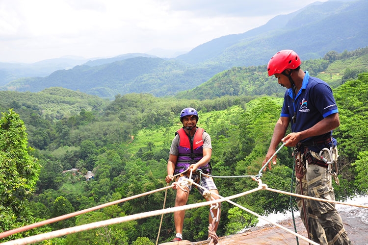 Waterfall Abseiling | Waterfall Abseiling in Kitulgala Sri Lanka | Waterfall Abseiling in Sri Lanka | Kitulgala Abseiling Waterfalls Sri Lanka