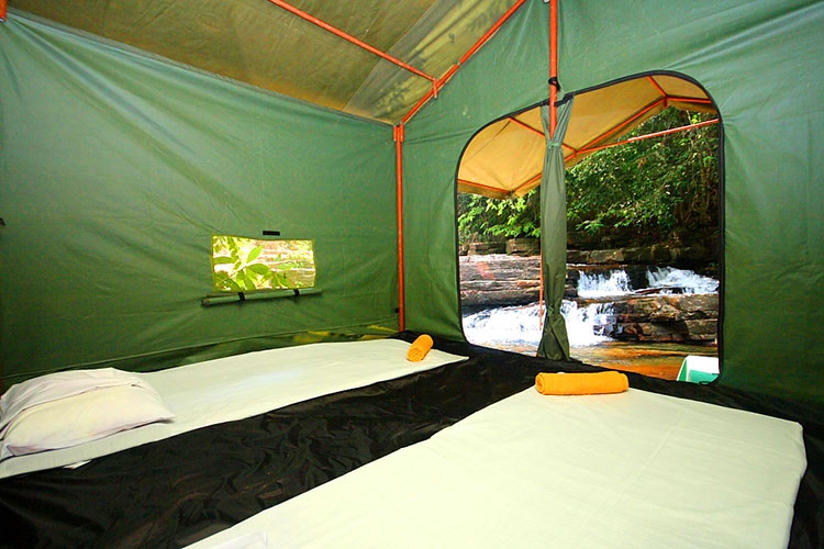 Rain Forest Camping in Sri Lanka|Kitulgala Rain Forest Camping in Sri Lanka|Rain Forest Camp near Waterfall, Waterfall Camping in Kitulgala