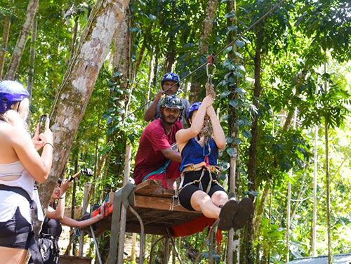 Zip Lining Adventure Tour in Kitulgala