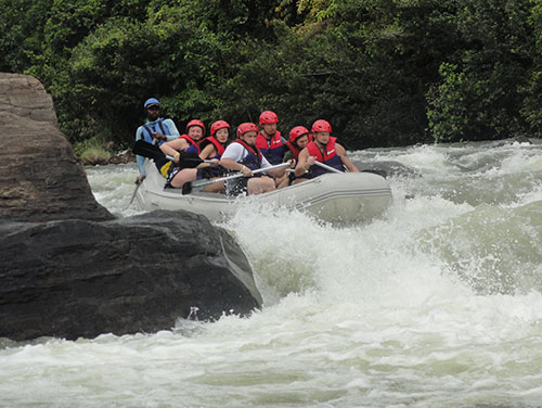 white water rafting in Kitulgala