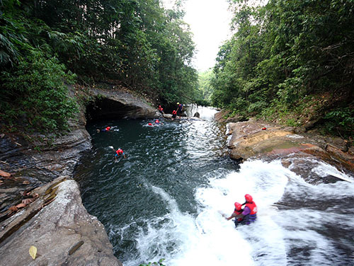 Canyoning in Kitulgala